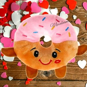 New Strawberry Frosted Donut  Plush Sweet Treats